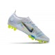 Nike Mercurial Vapor 14 Elite AG PRO Cleats Grey Blackened Blue