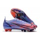 Nike Mercurial Vapor 14 Elite AG PRO Cleat Mbappe Light Thistle Silver