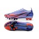 Nike Mercurial Vapor 14 Elite AG PRO Cleat Mbappe Light Thistle Silver
