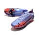 Nike Mercurial Vapor 14 Elite AG PRO Cleat Mbappe Light Thistle Silver
