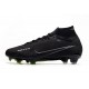 Nike Zoom Mercurial Superfly 9 Elite FG Black Grey Volt
