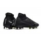 Nike Zoom Mercurial Superfly 9 Elite FG Black Grey Volt