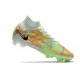Nike Zoom Mercurial Superfly 9 Elite FG Barely Green Blue Orange