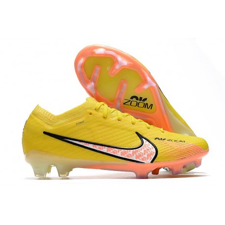 Nike Zoom Mercurial Vapor 15 Elite FG Yellow Orange
