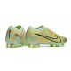 Nike Zoom Mercurial Vapor 15 Elite FG Barely Green Blackened Blue Total Orange