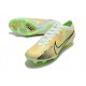 Nike Zoom Mercurial Vapor 15 Elite FG Barely Green Blackened Blue Total Orange