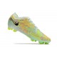 Nike Zoom Mercurial Vapor 15 Elite FG Barely Green Blackened Blue Total Orange