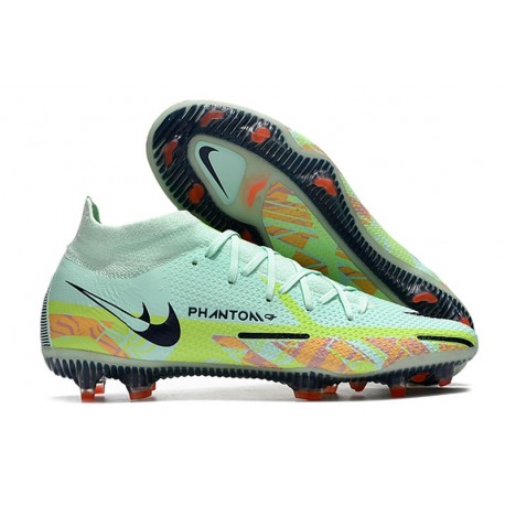 Nike Phantom Generative Texture II Elite DF FG Green Blackened Blue