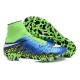 New Neymar Nike Hypervenom Phantom 2 FG Football Boots Blue Green White