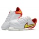 Nike Tiempo Legend IX Elite FG Motivation - White Volt Bright Crimson