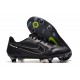 Nike Tiempo Legend IX Elite SG Anti-Clog Black Dark Smoke Grey White