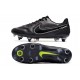 Nike Tiempo Legend IX Elite SG Anti-Clog Black Dark Smoke Grey White