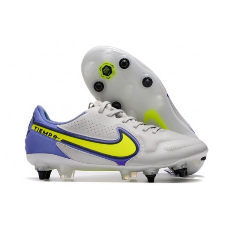 Nike Tiempo Legend IX Elite SG Anti-Clog Grey Fog Volt Sapphire