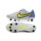 Nike Tiempo Legend IX Elite SG Anti-Clog Grey Fog Volt Sapphire