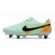 Nike Tiempo Legend IX Elite SG Anti-Clog Barely Green Blue Total Orange