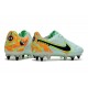 Nike Tiempo Legend IX Elite SG Anti-Clog Barely Green Blue Total Orange