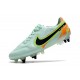 Nike Tiempo Legend IX Elite SG Anti-Clog Barely Green Blue Total Orange