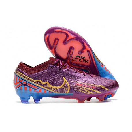 Nike Zoom Mercurial Vapor 15 Elite FG KM Dark Beetroot Mtlc Vivid Gold