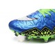 New Neymar Nike Hypervenom Phantom 2 FG Football Boots Blue Green White