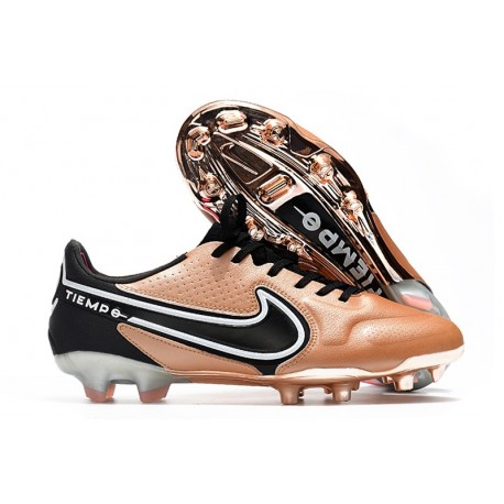 Nike Tiempo Legend IX Elite FG Boots Gold Black