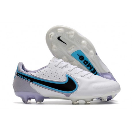 Nike Tiempo Legend IX Elite FG Boots White Black
