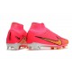 Nike Zoom Mercurial Superfly 9 Elite FG Pink Yellow