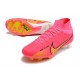 Nike Zoom Mercurial Superfly 9 Elite FG Pink Yellow