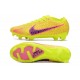 Nike Zoom Mercurial Vapor 15 Elite FG Yellow Pink