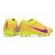Nike Zoom Mercurial Vapor 15 Elite FG Yellow Pink