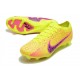 Nike Zoom Mercurial Vapor 15 Elite FG Yellow Pink