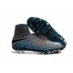 New Neymar Nike Hypervenom Phantom 2 FG Football Boots Grey Black Blue