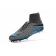 New Neymar Nike Hypervenom Phantom 2 FG Football Boots Grey Black Blue