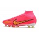 Nike Zoom Mercurial Superfly 9 Elite AG Red Gold