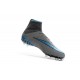 New Neymar Nike Hypervenom Phantom 2 FG Football Boots Grey Black Blue