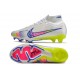 Nike Air Zoom Mercurial Superfly IX Elite FG White Pink Volt
