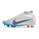 Nike Air Zoom Mercurial Superfly IX Elite FG White Blue Pink