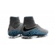 New Neymar Nike Hypervenom Phantom 2 FG Football Boots Grey Black Blue