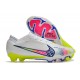 Nike Zoom Mercurial Vapor 15 Elite FG White Blue Pink