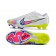 Nike Zoom Mercurial Vapor 15 Elite FG White Blue Pink