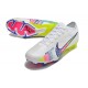 Nike Zoom Mercurial Vapor 15 Elite FG White Blue Pink