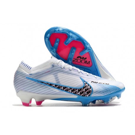 Nike Zoom Mercurial Vapor 15 Elite FG White Blue