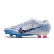 Nike Zoom Mercurial Vapor 15 Elite FG White Blue