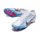 Nike Zoom Mercurial Vapor 15 Elite FG White Blue