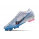 Nike Zoom Mercurial Vapor 15 Elite FG White Blue