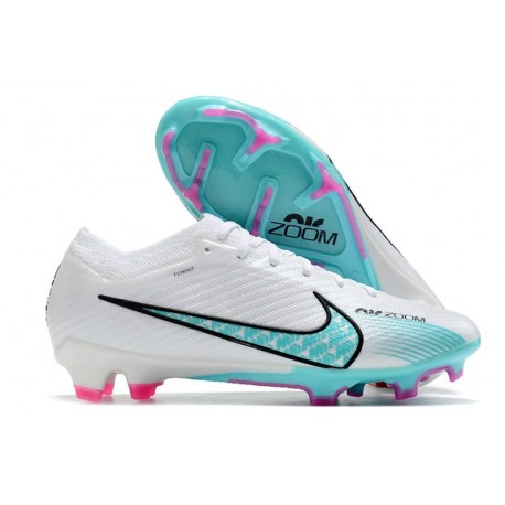 Nike Zoom Mercurial Vapor 15 Elite FG White Baltic Blue Pink Blast Indigo Haze