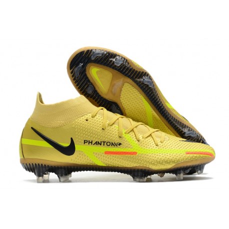 Nike Phantom Generative Texture II Elite DF FG Yellow