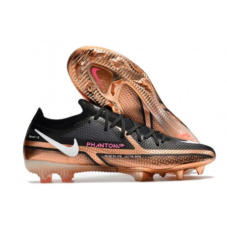 New Nike Phantom GT2 Elite FG Metallic Copper White Black