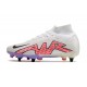 Nike Air Zoom Mercurial Superfly IX Elite SG White Off Noir Coconut Milk 