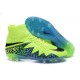 New Neymar Nike Hypervenom Phantom 2 FG Football Boots Green Blue Black