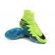 New Neymar Nike Hypervenom Phantom 2 FG Football Boots Green Blue Black